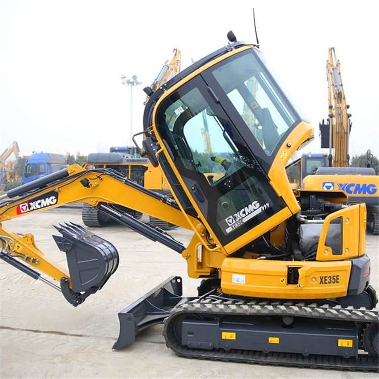 XCMG official 3 ton small crawler excavator XE35E with Japan Yanmar Engine price
